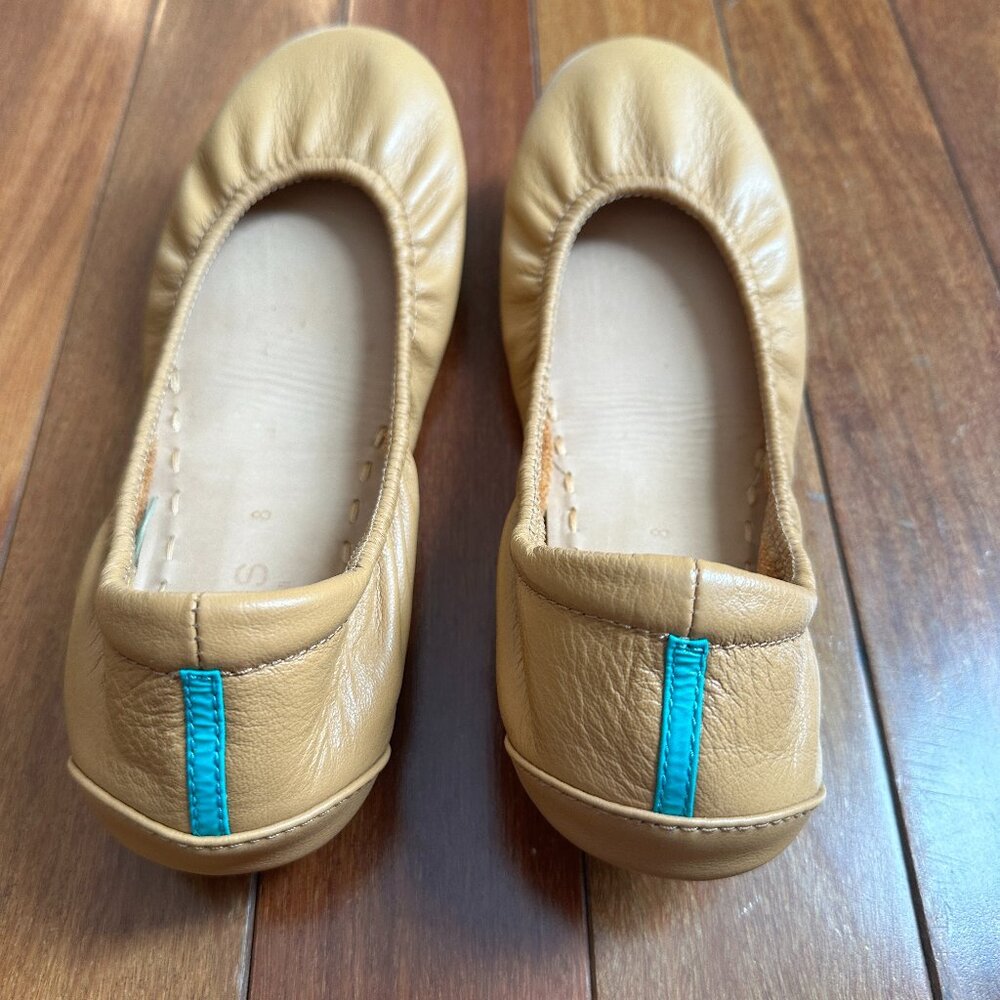 Tieks -Gavrieli Women's Size 8 Camel Ballet Foldable Comfort Flats - LIKE NEW!